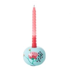 Rice by Rice Mint Metal Candleholder