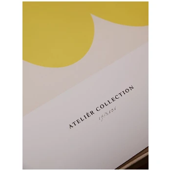 The Poster Club Emma Lawrenson Yellow Form Art Print - 30x40 - Modern Wall Art for Home Decor 5 The Poster Club Emma Lawrenson, Yellow Form - 30x40