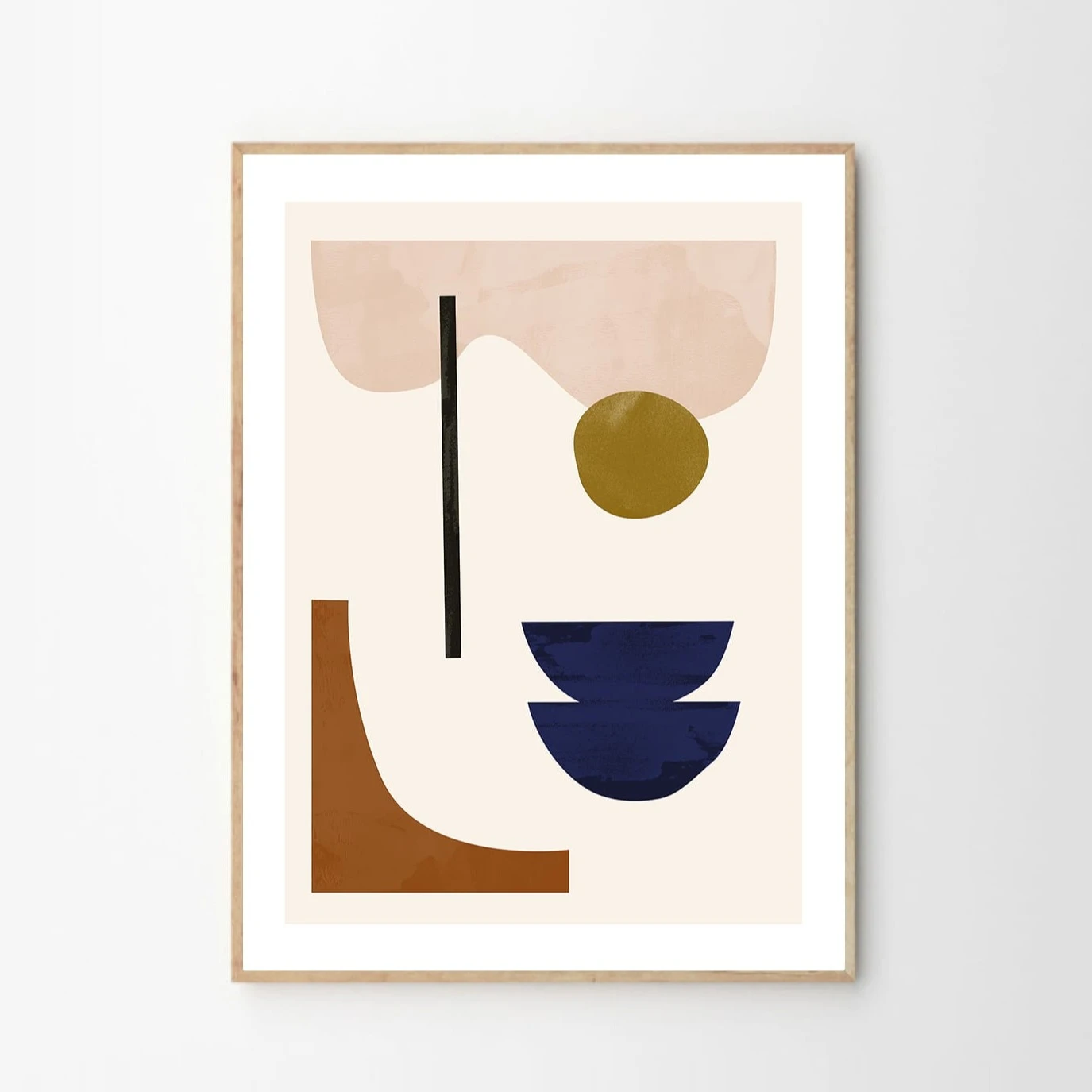 The Poster Club Jan Skacelik - Shapescape 08 Abstract Art Poster - 30x40cm 3 The Poster Club Jan Skacelik, Shapescape 08 - 30x40cm