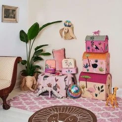 Rice by Rice Lion Face Rug