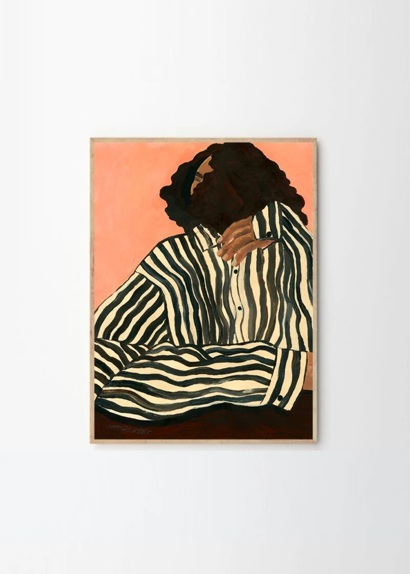 The Poster Club Hanna Peterson Serene Stripes Print - 30x40cm 3 The Poster Club Hanna Peterson Serene Stripes Print - 30x40cm