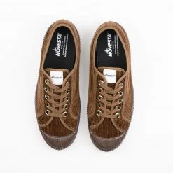 Novesta Star Master Corduroy Mono Brown Sneaker - Men’s Stylish & Comfortable Shoes 7 Novesta Star Master Corduroy Mono Brown Sneaker