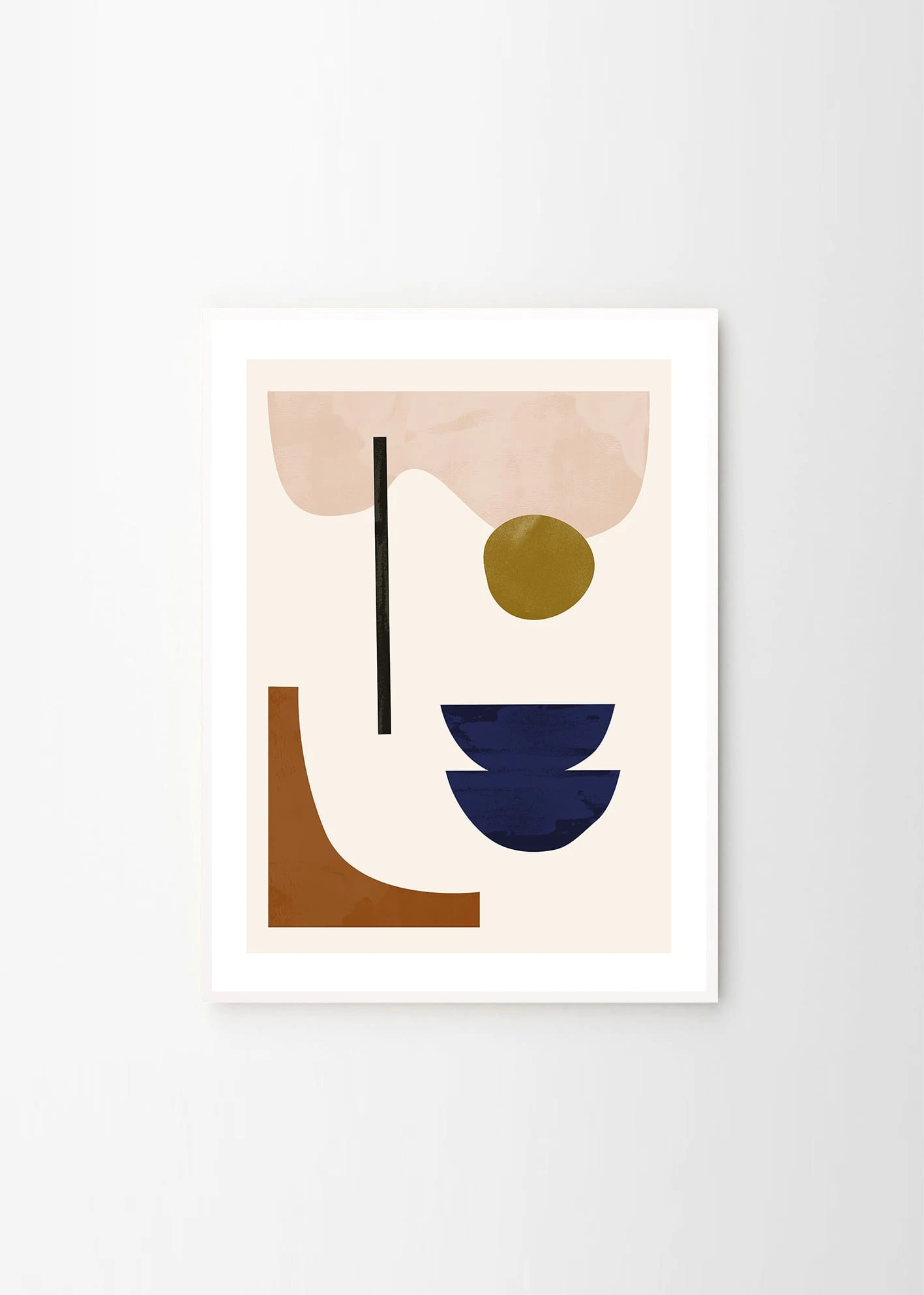 The Poster Club Jan Skacelik - Shapescape 08 Abstract Art Poster - 30x40cm 8 The Poster Club Jan Skacelik, Shapescape 08 - 30x40cm