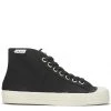 Novesta Star Dribble High Top Trainer in Black - Stylish Men's Sneakers 1 Novesta Star Dribble High Top Trainer In Black