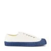 Novesta Star Master Colour Sole Plimsolls Sneakers for Men - White/Navy | Stylish & Comfortable Footwear 1 Novesta Star Master Colour Sole Plimsolls Sneakers (White/Navy)