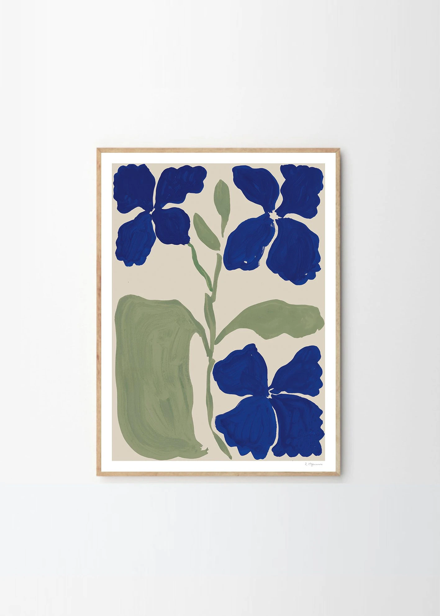 The Poster Club Rosie McGuinness, Flowers - 50x70cm | Premium Art Print for Home Decor 3 The Poster Club Rosie McGuinness, Flowers - 50x70cm