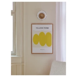 The Poster Club Emma Lawrenson, Yellow Form - 30x40