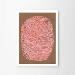 The Poster Club Rebecca Hein, Pink Lagoon - 50x70