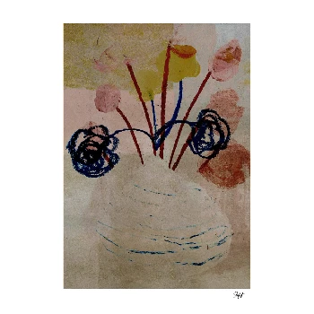 The Poster Club Johannes Geppert Blooming Art Print - 50x70cm - Modern Home Decor 8 The Poster Club Johannes Geppert Blooming Print - 50x70cm